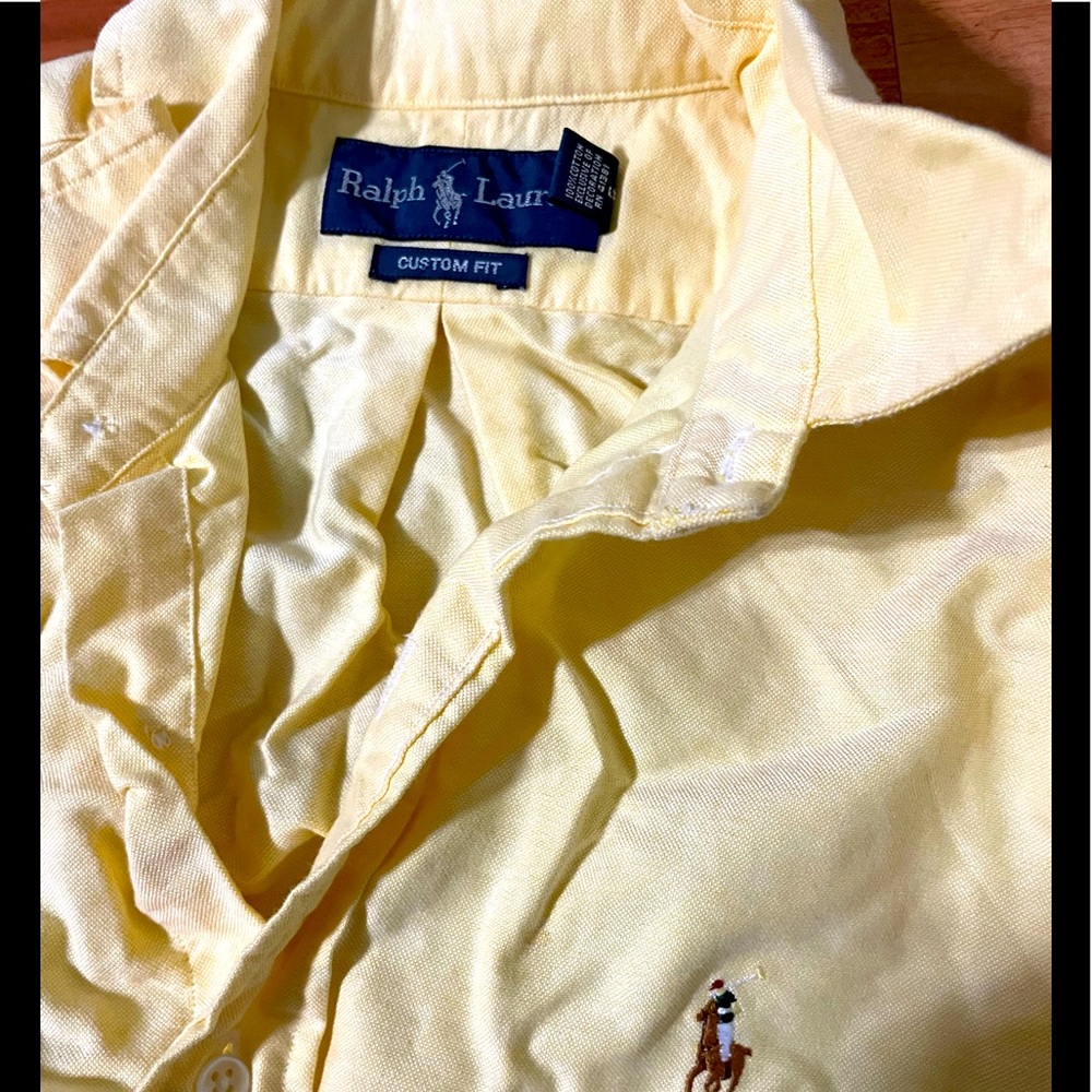 Polo long sleeve button up - Size S